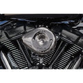 S&S Cycle Lava Chrome For Stealth Mini Teardrop Air Cleaner Cover Part #170-0780