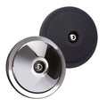 S&S Cycle Dished Bobber For Air Cleaner Cover With Machined Highlights - Chrome