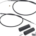 S&S Cycle 1-inch Handlebars with 42-inch 2-Cable Throttle Assembly for
