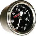 Feuling Liquid-Filled Pressure Gauge Black with Rear 1/8 Npt Port