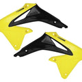 Cycra Powerflow Radiator Shrouds Yellow fits Suzuki RM-Z450 2008-2017