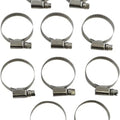 Parts Unlimited Embossed Hose Clamps 20mm to 32mm