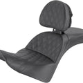 Saddlemen Explorer LS Seat With Backrest #284237 Harley Davidson