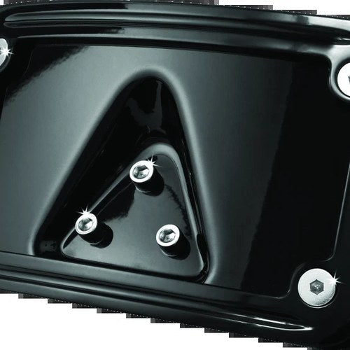 Kuryakyn Curved Laydown License Plate Frame for Honda VTX1800 Models