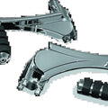 Kuryakyn Adjustable Passenger Pegs with Iso Small Pegs for Chrome Bikes