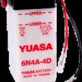 Yuasa Battery 6N4A-4D - Fits Yamaha XT and RS Models