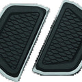 Kuryakyn Hex Passenger Board Inserts Chrome – Fits Harley Davidson Touring
