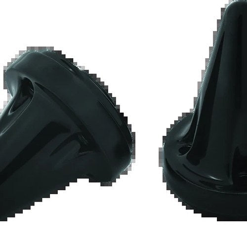 Kuryakyn Stiletto End Caps for Iso & ISO-Flame Grips – Black Pair