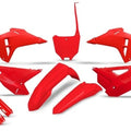 UFO Restyled Plastics Kit 25 Red #HOKIT128F-070 for Honda Crf 450/CRF 250