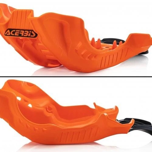 Acerbis MX Skid Plate 16 Orange/Black #2736375225 KTM/Husqvarna