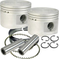 S&S 3.5" Cast Flat Top Pistons #920-0015 Harley Davidson