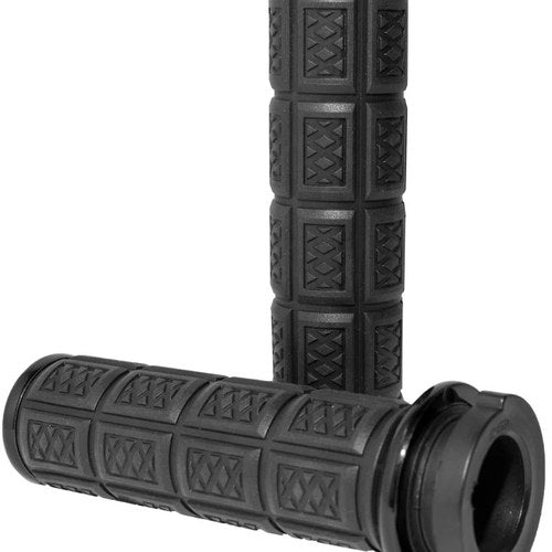 Kuryakyn Enygma Grips Throttle-By-Wire Gloss Black Part For 10035-2