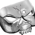 Kuryakyn Zombie Chrome Taillight Cover for Harley-Davidson Models - Part 9009
