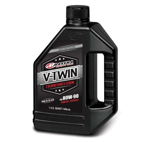 Maxima V-Twin Transmission 80W90 Mineral Gear Oil - 1 Quart for Harley-Davidson