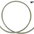DS Braided Brake Line Kit Front Harley XL1200C Custom 1996-1998