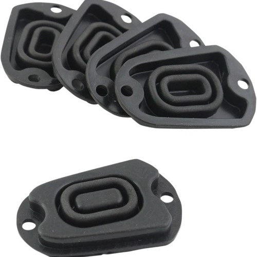 Drag Specialties Rear Brake Master Cylinder Cover Gasket 5-Pack #174491