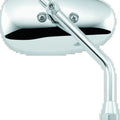 BikeMaster Universal Cruiser Mirror 10mm Chrome for Powersports Vehicles