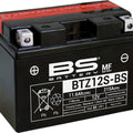 BS Battery Maintenance Free Battery BTZ12S-BS #300697 for Honda/Yamaha