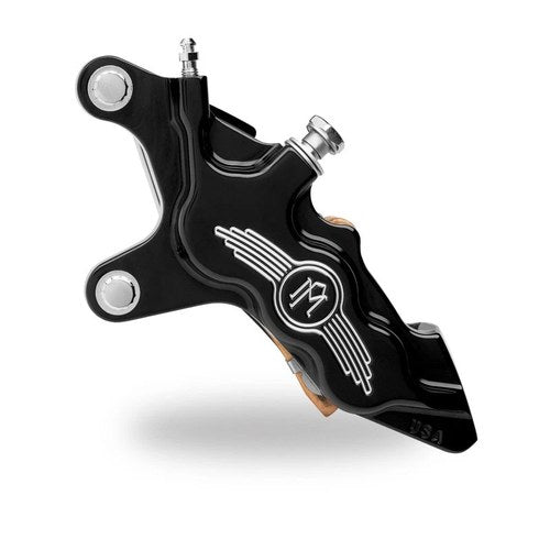 Performance Machine Front 6 Piston Diff Bore Caliper – Chrome for Harley