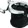 Kuryakyn Passenger Drink Holder For 01-17 Gold Wing – Chrome Finish