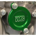 Works Connection Oil Filter Cover Green for Kawasaki KX450 4-Stroke/KX450F