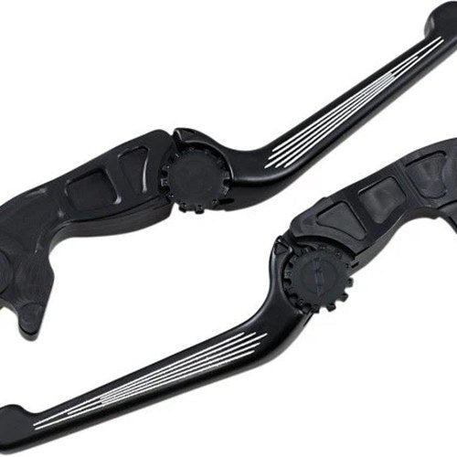 Psr Anthem Adjustable Lever Set Black Contrast 00-07250-31 for Honda Goldwing