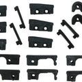 Kuryakyn Rubber Pads for Transformer Floorboards #7010 for Honda Goldwing