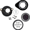 S&S Stealth Air Stinger Teardrop Air Cleaner Kit Black 170-0718A Harley Davidson
