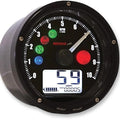 Koso Tnt Multifunction Tachometer/Speedometer with Black Face