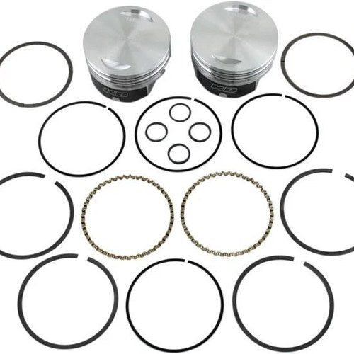 KB Hypereutectic Cast Pistons 95ci +.005 for Harley Davidson Twin Cam