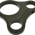 Drag Specialties T-Bar Single Gauge Mount for Mini Gauge 1.25" Gloss Black