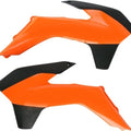 Acerbis Radiator Shrouds 20 Orange/Black #2726515229 KTM