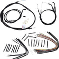 Burly Cable/Line Kit for 10" Jail Bars Black w/o ABS Single Disc B30-1139