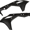 Cycra Powerflow Radiator Shrouds Black #1CYC-1868-12 for Kawasaki KX250F