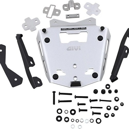 Givi Monokey Top Case Mounting Rack Silver BMW F 850 GS Adventure 2019-2021