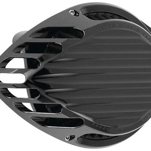 Rough Crafts Finned Air Cleaner Black #RC-600-003 Harley Davidson Sportster