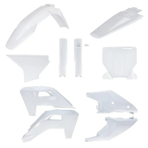 Acerbis Full Plastics Kit 20 White #2986846811 Husqvarna