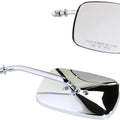DS Rectangular Mirrors Short Chrome