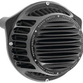 Rough Crafts Round Air Cleaner Black #RC-600-011 Harley Davidson Sportster