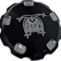 Joker Machine Vented Gas Cap Joker Black #10-441B Harley Davidson