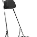 Burly Tall Sissy Bar with Pad Chrome 20" #B13-1501C Harley Davidson Sportster