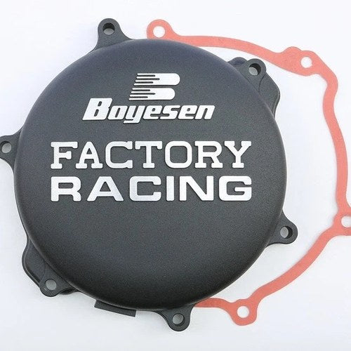 Boyesen Clutch Cover Black for Yamaha YZ125 2005-2019