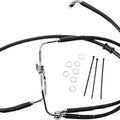 DS Vinyl Brake Line Kit Non-ABS Front +6" Harley Fxdf Dyna Fat Bob 08-16
