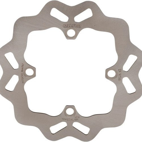 Galfer Standard Solid Mount Wave Rear Brake Rotor #DF165W for Kawasaki/Suzuki