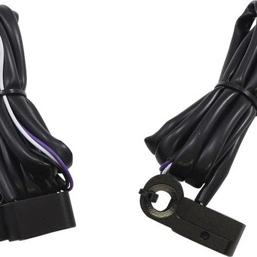 Drag Specialties Handlebar Marker Lights Matte Black Smoke #232951