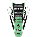 Factory Effex Rear Fender Graphics Kit Green #19-32120 Kawasaki KX250/KX125