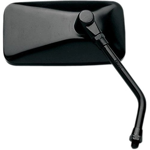 Emgo Cruiser Mirror Rectangular Right 10mm Steel Black Fits Yamaha