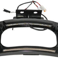 Custom Dynamics Dual LED License Plate Frame Black #CD-LP-IND-B Indian