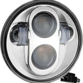 Pathfinder 5-3/4" LED Headlight Chrome for Harley Davidson Motorcycles
