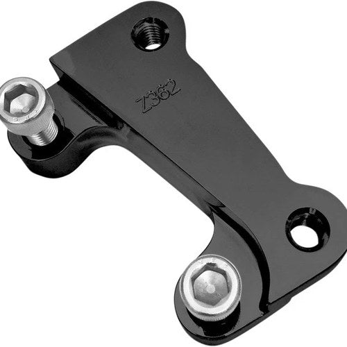 RC Components Caliper Adapter Bracket Front Black #HD12362B Harley Davidson
